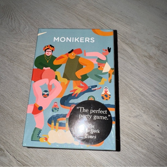Monikers “Dumb party card game” funded with Kickstarter 2014 -full box o… - Picture 1 of 3